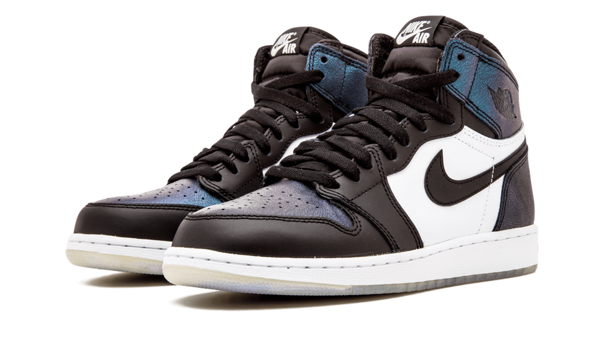 jordan 1 retro all star chameleon 2017 gs+907959-015+diagnol left view