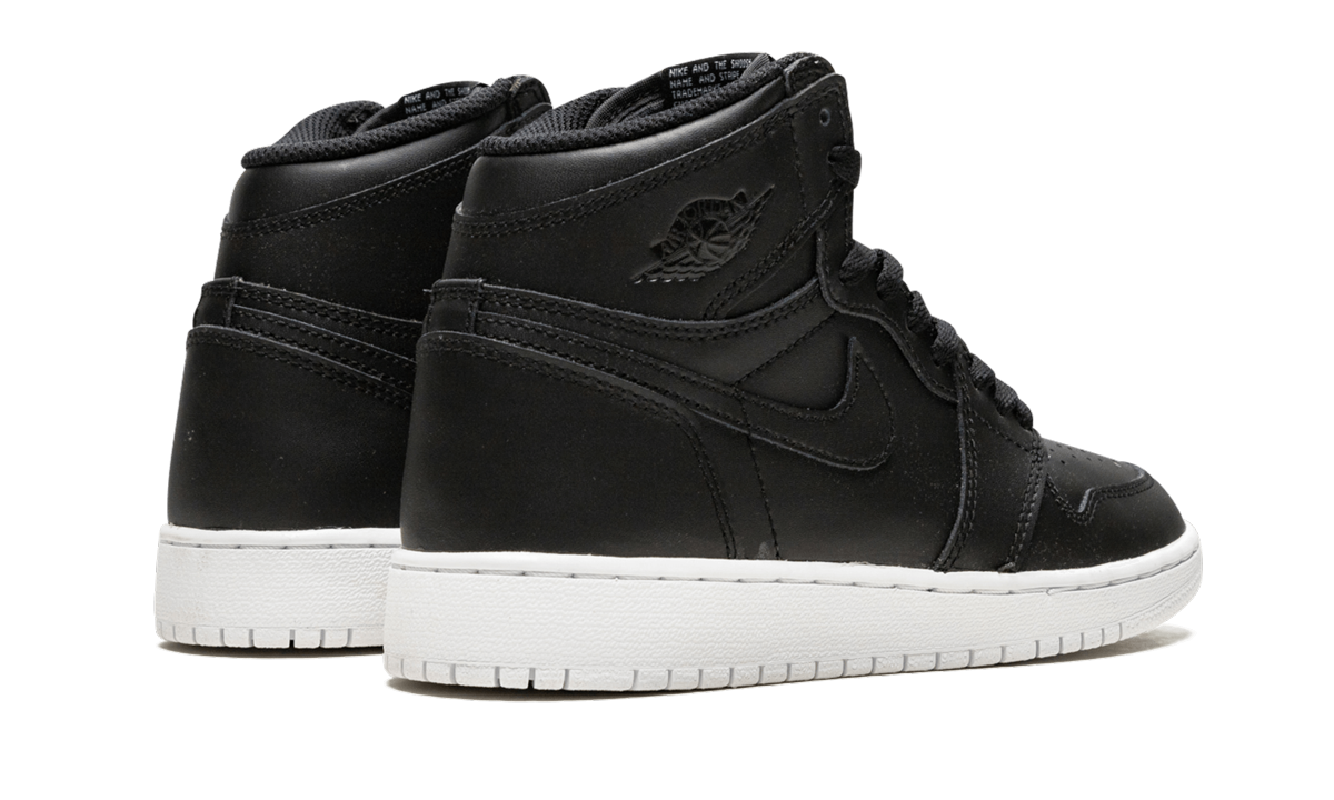 jordan 1 retro cyber monday gs+575441-006+diagnol right behind view
