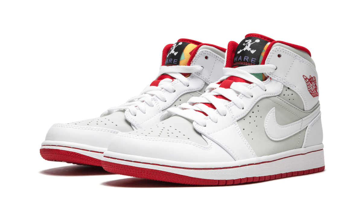 jordan 1 retro hare jordan 2015+719551-123+diagnol left view