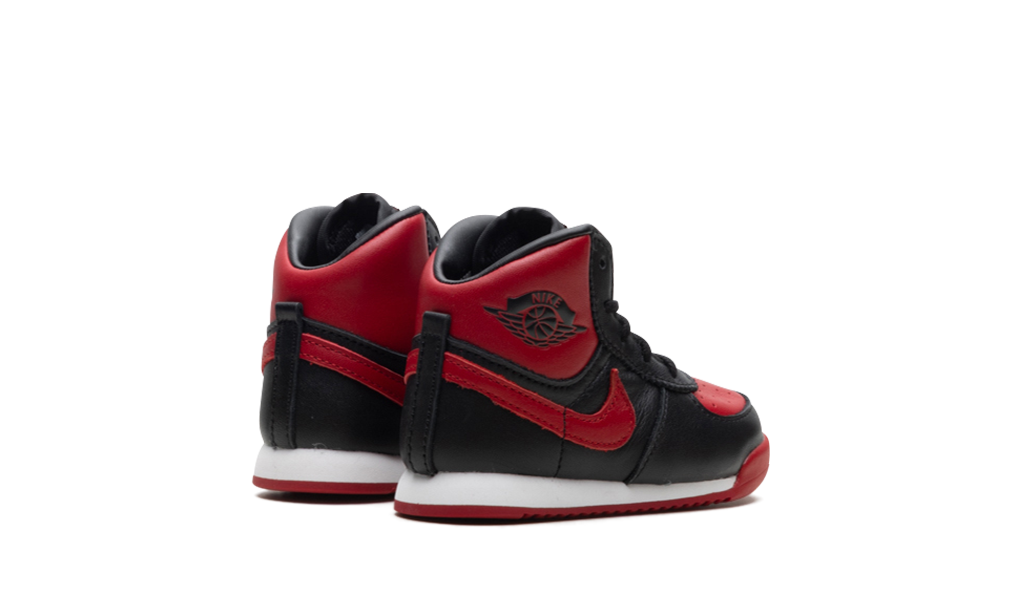jordan 1 retro high 85 bred 2025 td+DV3655-067+diagnol right behind view