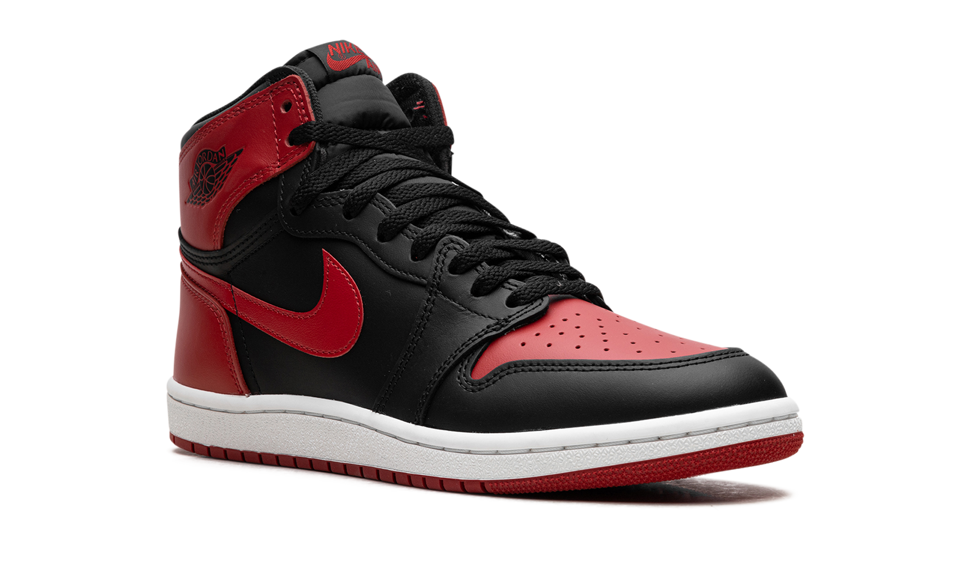 jordan 1 retro high 85 og bred shoe palace special box 2025+HV6674-067+diagnol right view
