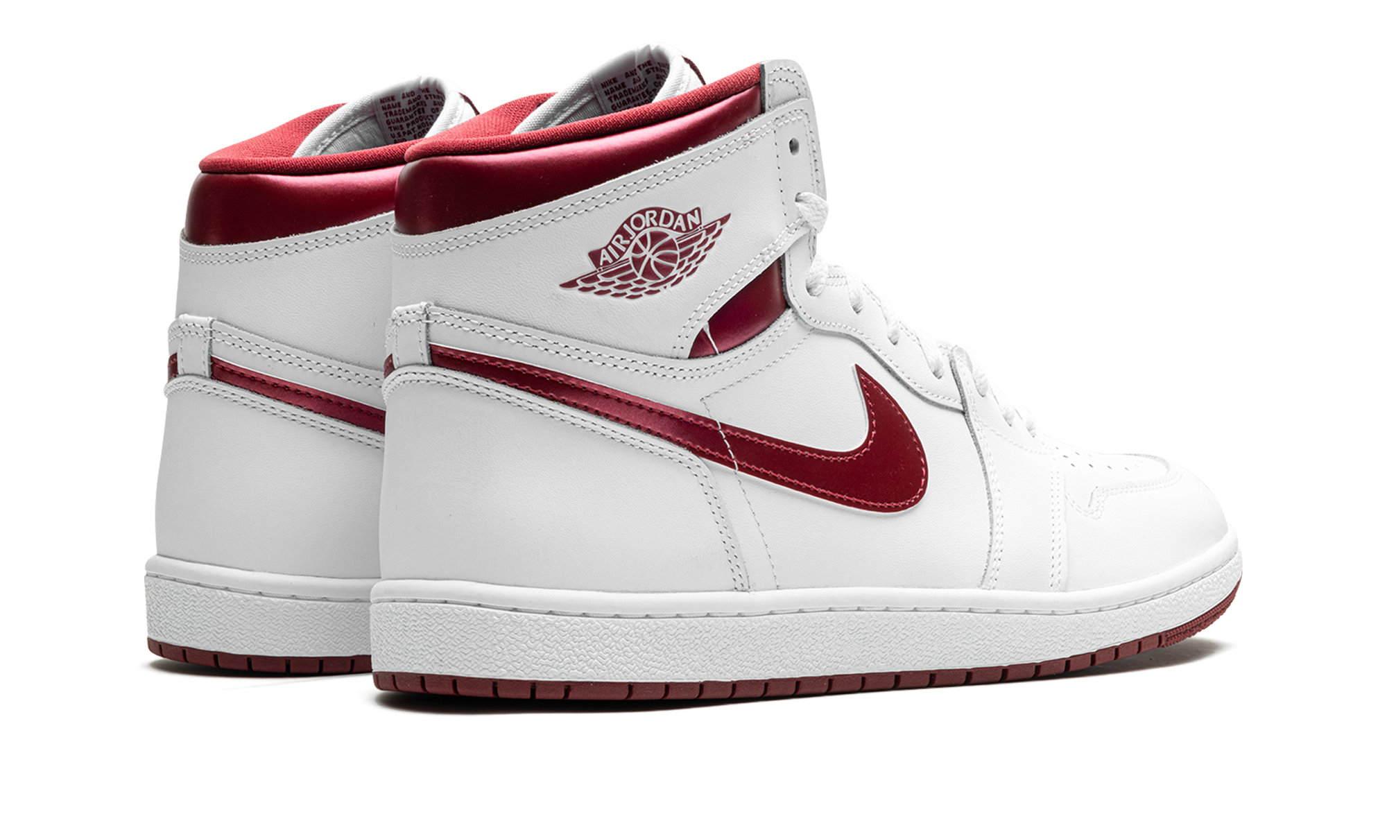 jordan 1 retro high 85 og metallic burgundy+BQ4422-161+diagnol right behind view