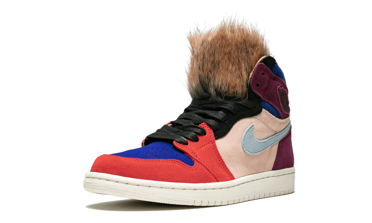 jordan 1 retro high aleali may court lux women s+BV2613-600+left diagnol single view