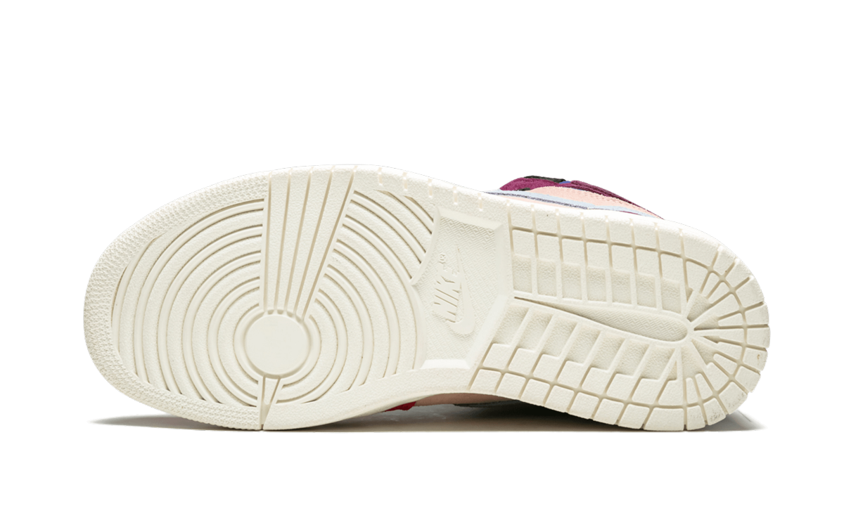 jordan 1 retro high aleali may court lux women s+BV2613-600+bottom view
