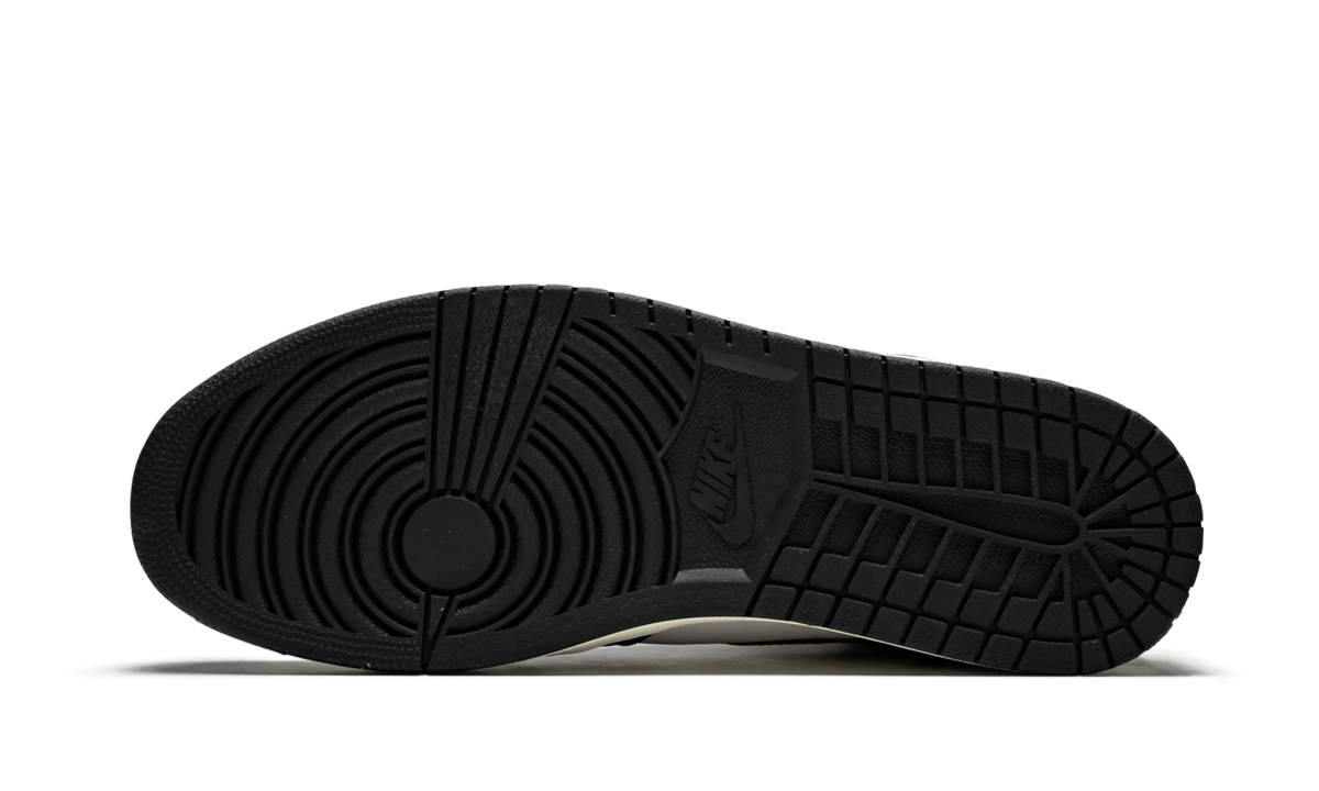 jordan 1 retro high black gym red+555088-061+bottom view