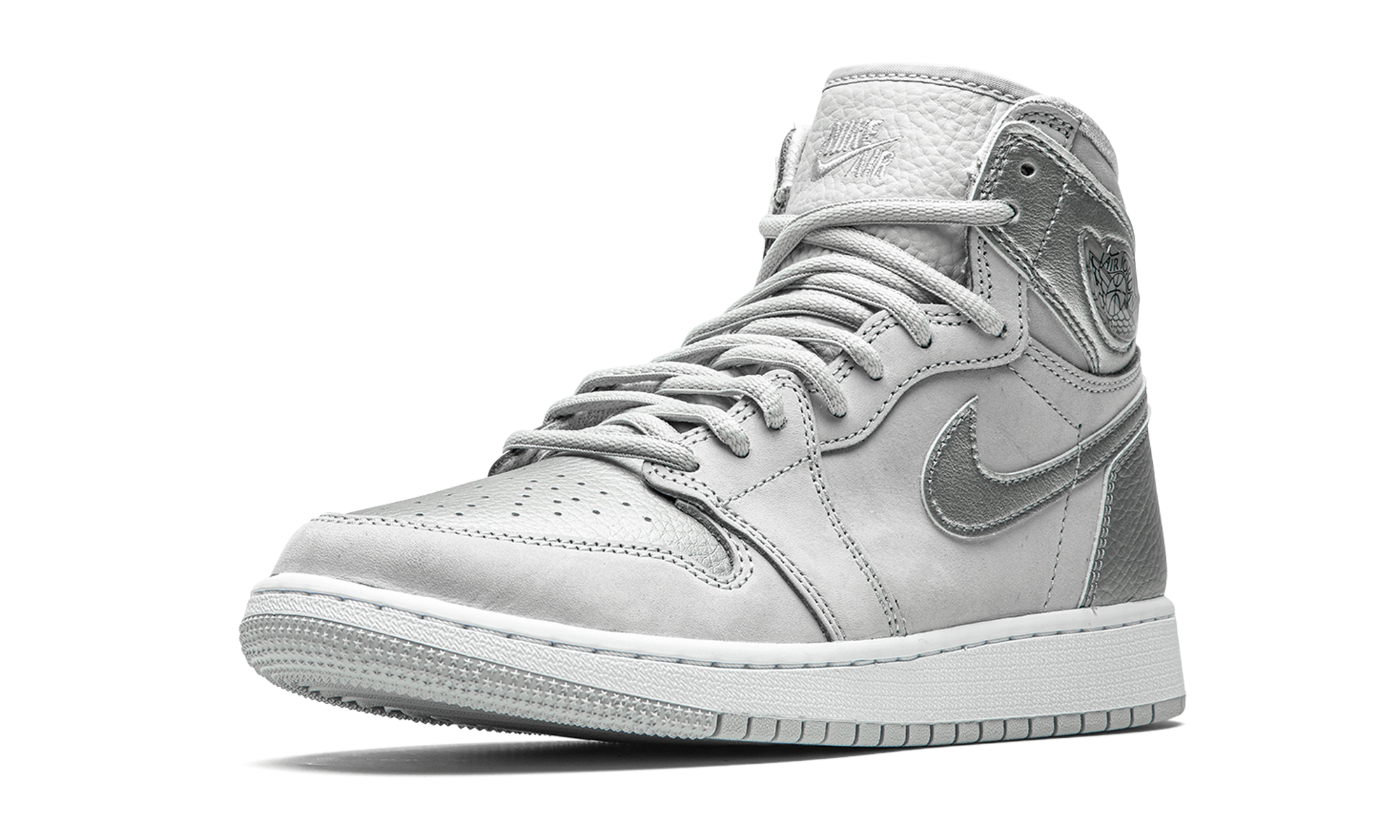 jordan 1 retro high co japan neutral grey gs+575441-029+left diagnol single view