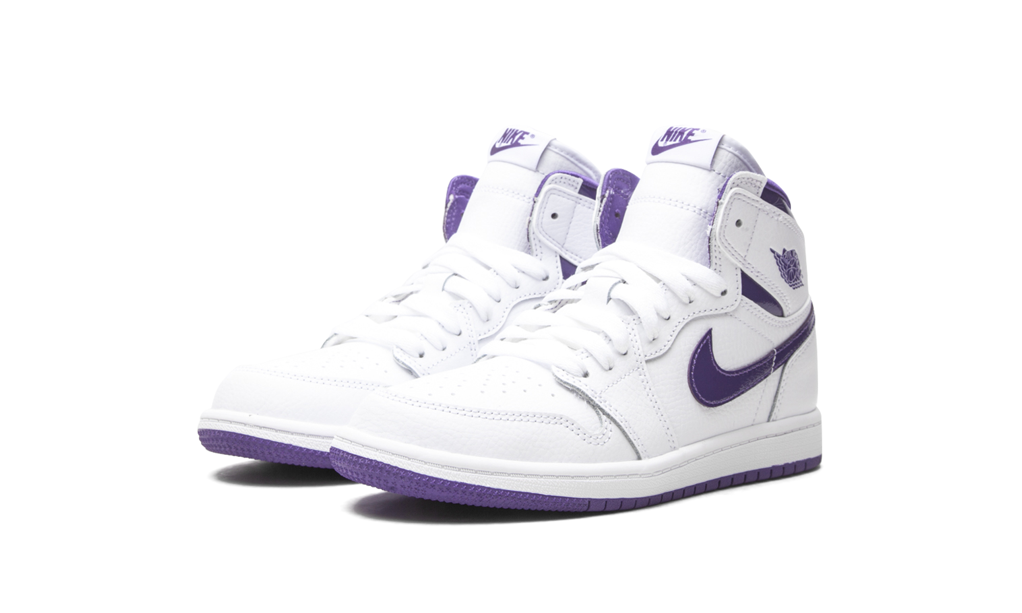 jordan 1 retro high court purple 2021 ps+CU0449-151+diagnol left view