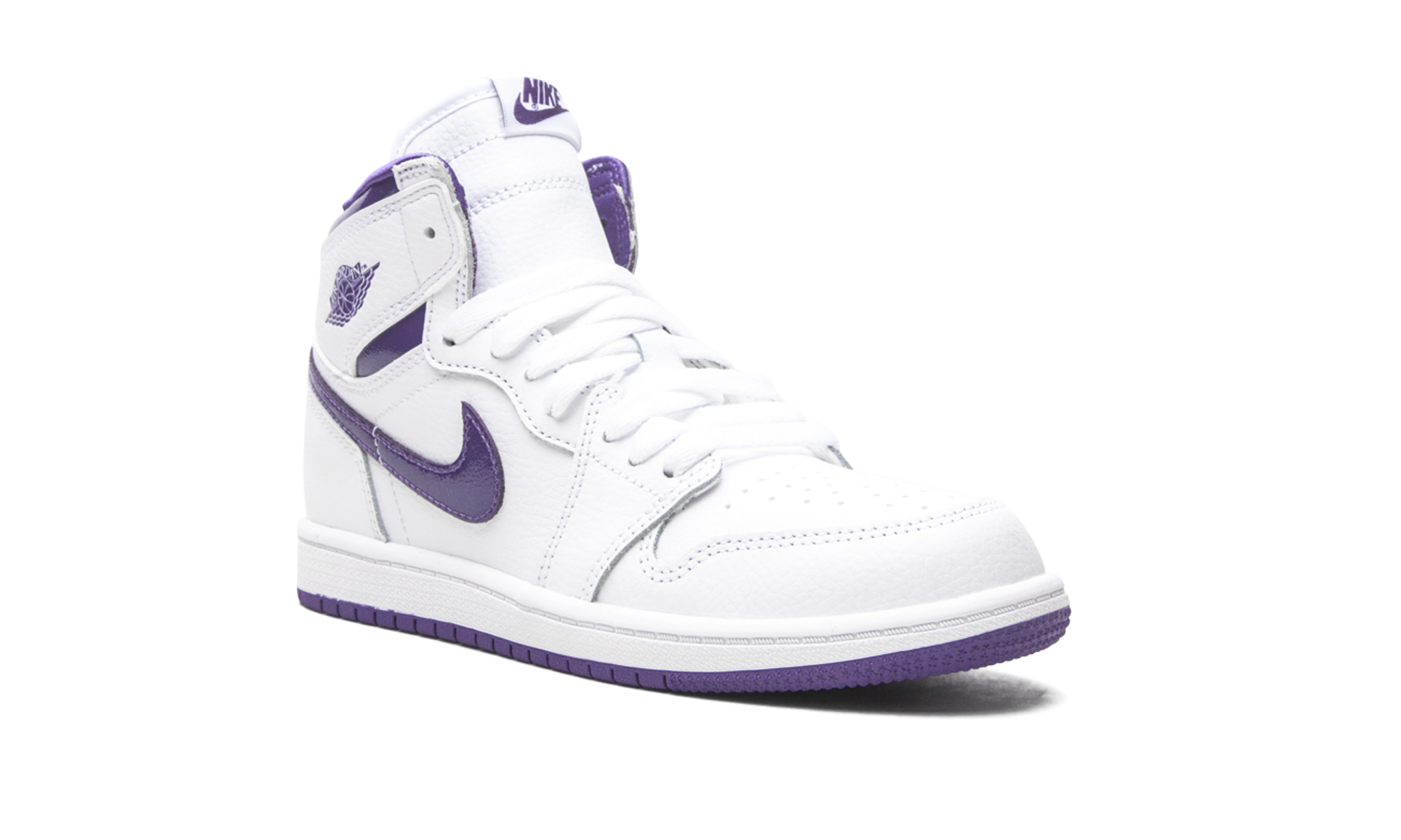 jordan 1 retro high court purple 2021 ps+CU0449-151+diagnol right view