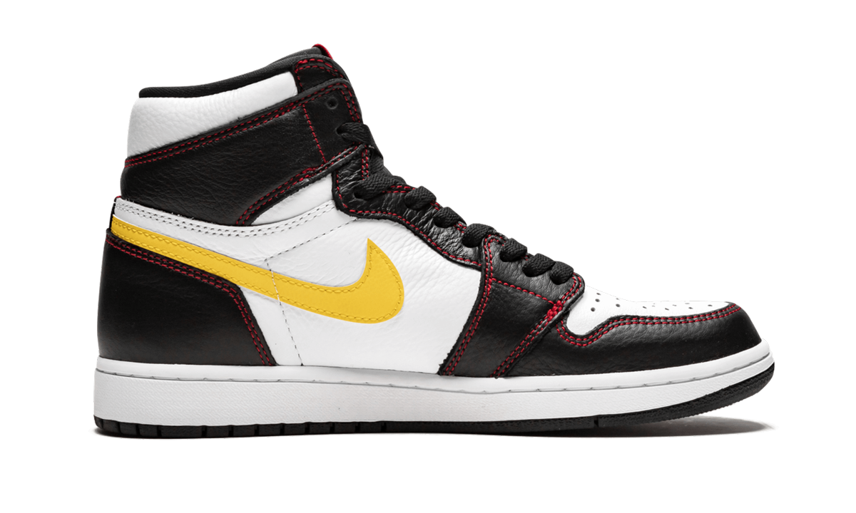 jordan 1 retro high defiant white black gym red+CD6579-071+bottom view