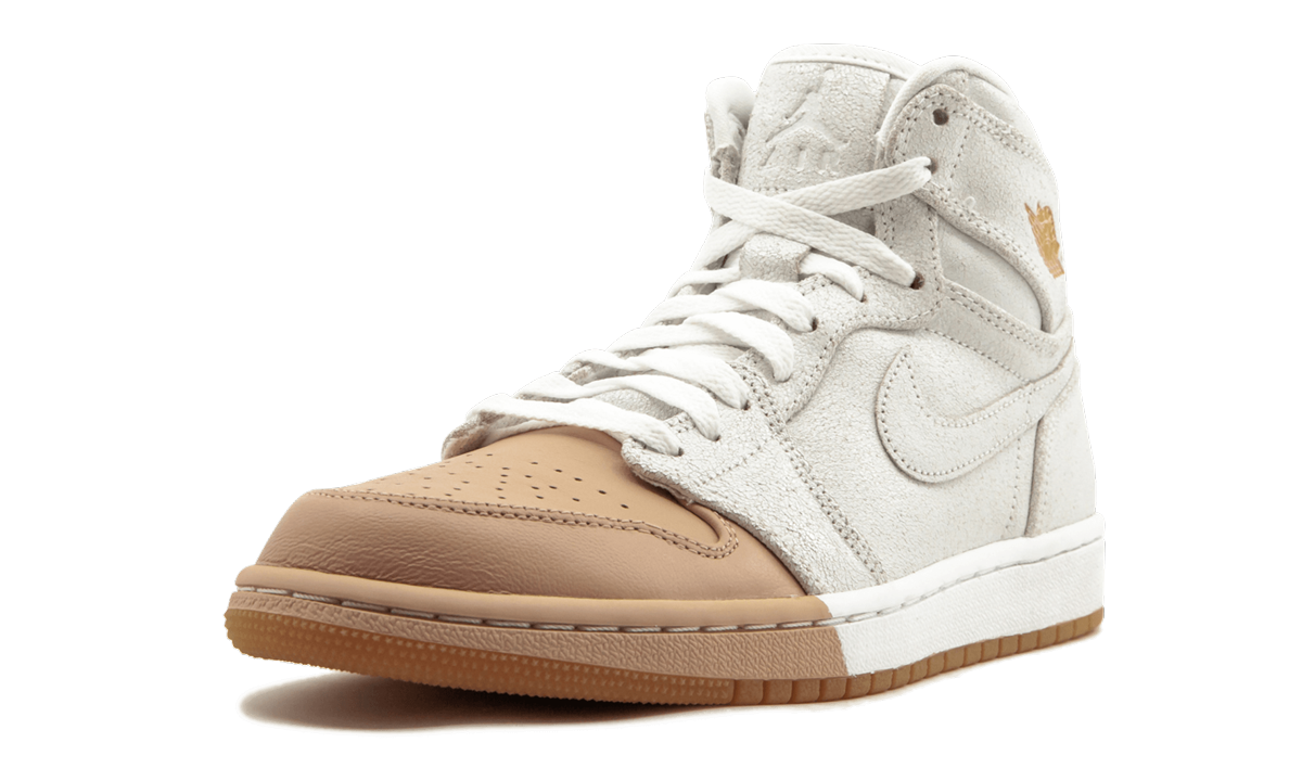 jordan 1 retro high dip toe white women s+AH7389-107+left diagnol single view