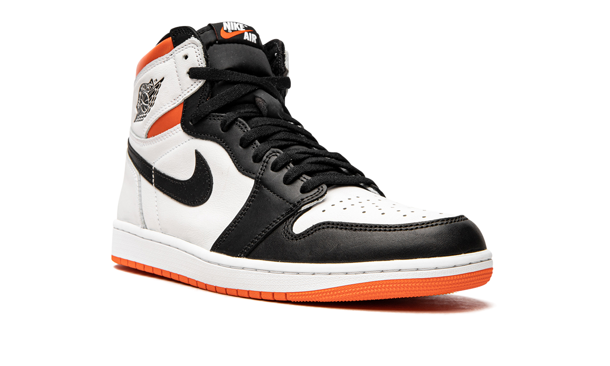 jordan 1 retro high electro orange+555088-180+diagnol right view