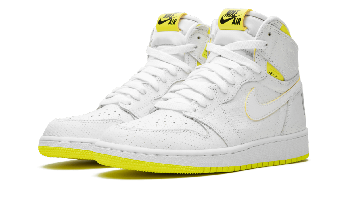 jordan 1 retro high first class flight gs+575441-170+diagnol left view