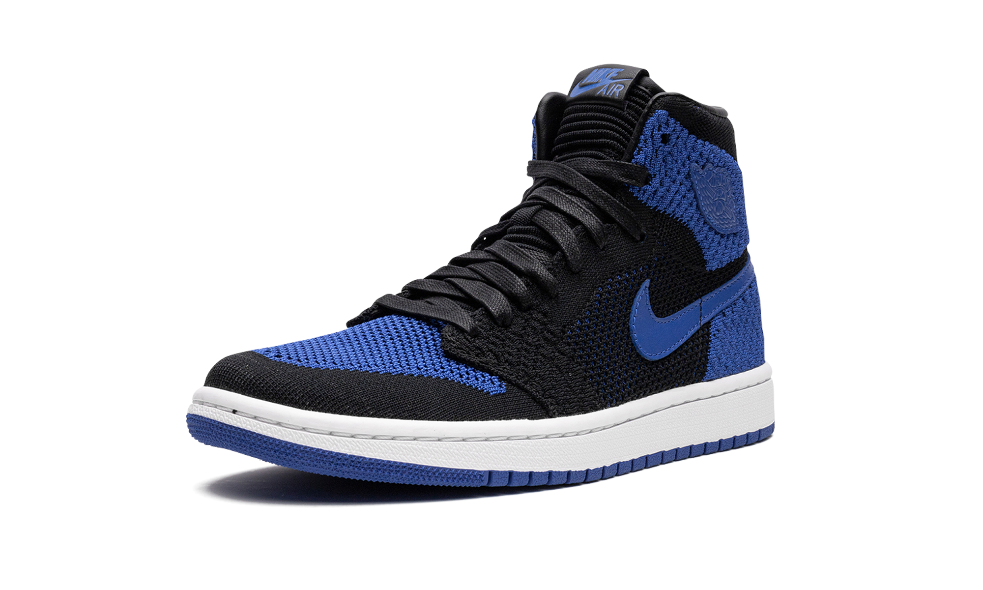 jordan 1 retro high flyknit royal gs+919702-006+right view
