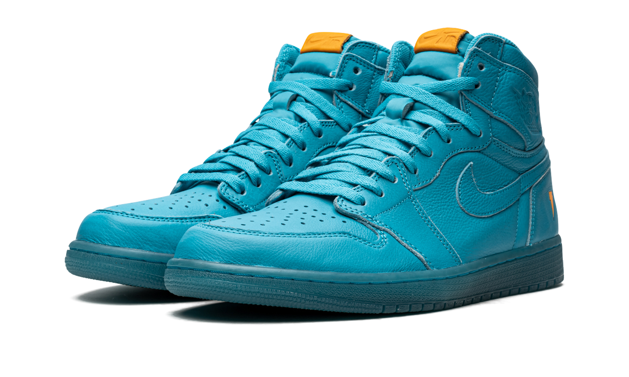 jordan 1 retro high gatorade blue lagoon+AJ5997-455+diagnol left view