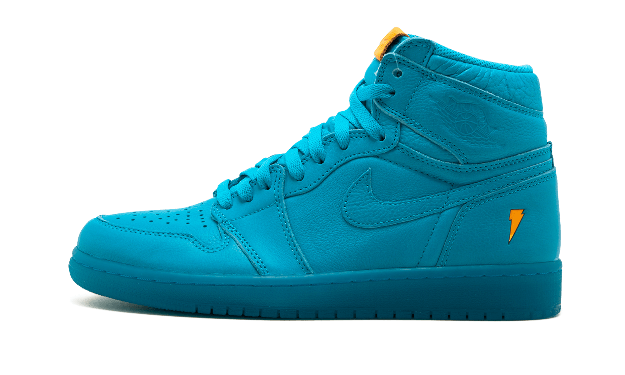 jordan 1 retro high gatorade blue lagoon+AJ5997-455+diagnol right view