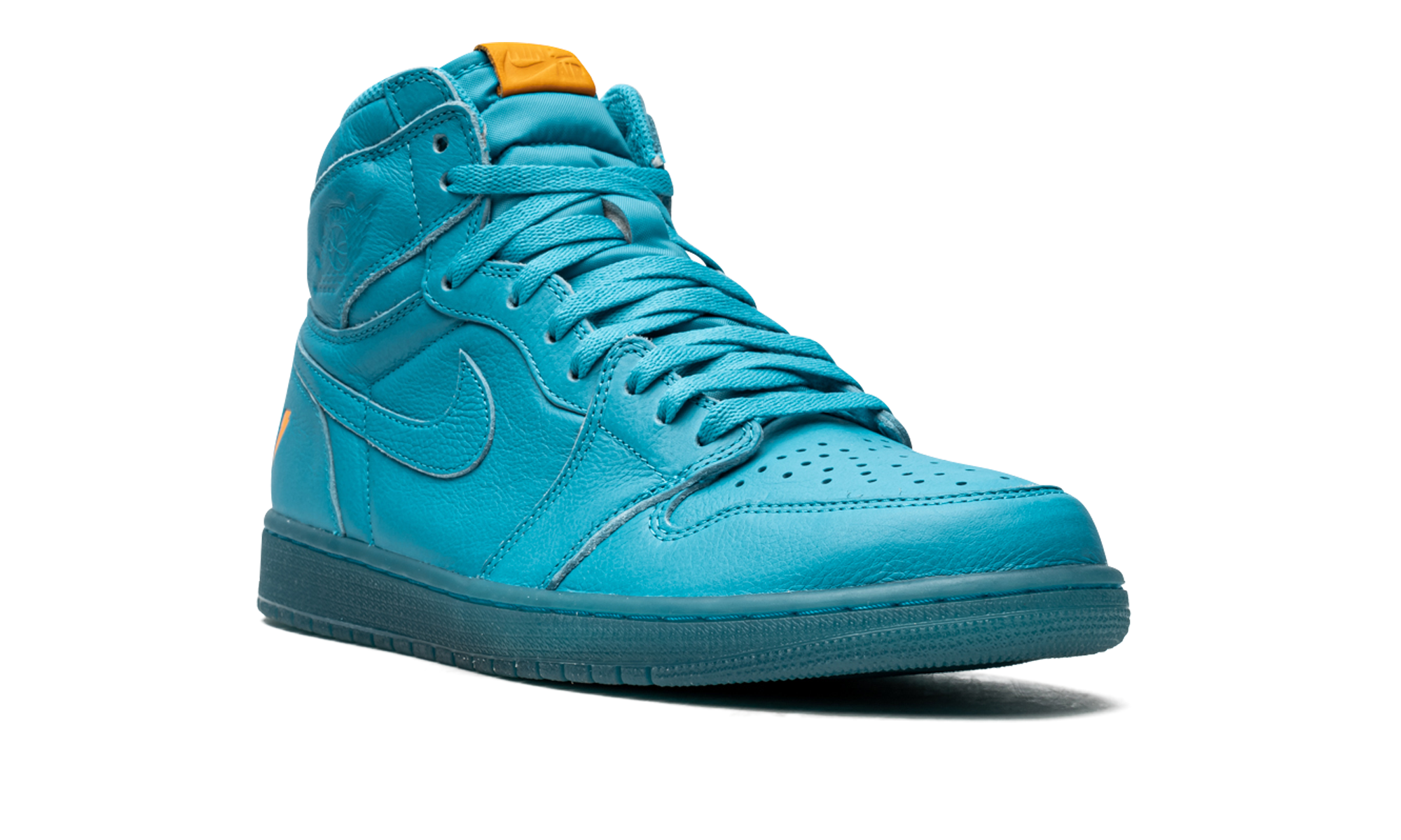 jordan 1 retro high gatorade blue lagoon+AJ5997-455+diagnol right view 2