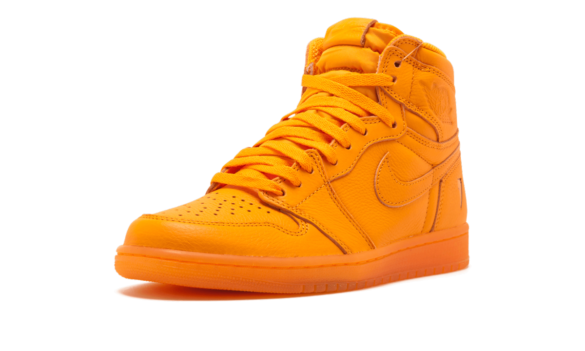 jordan 1 retro high gatorade orange peel+AJ5997-880+left diagnol single view