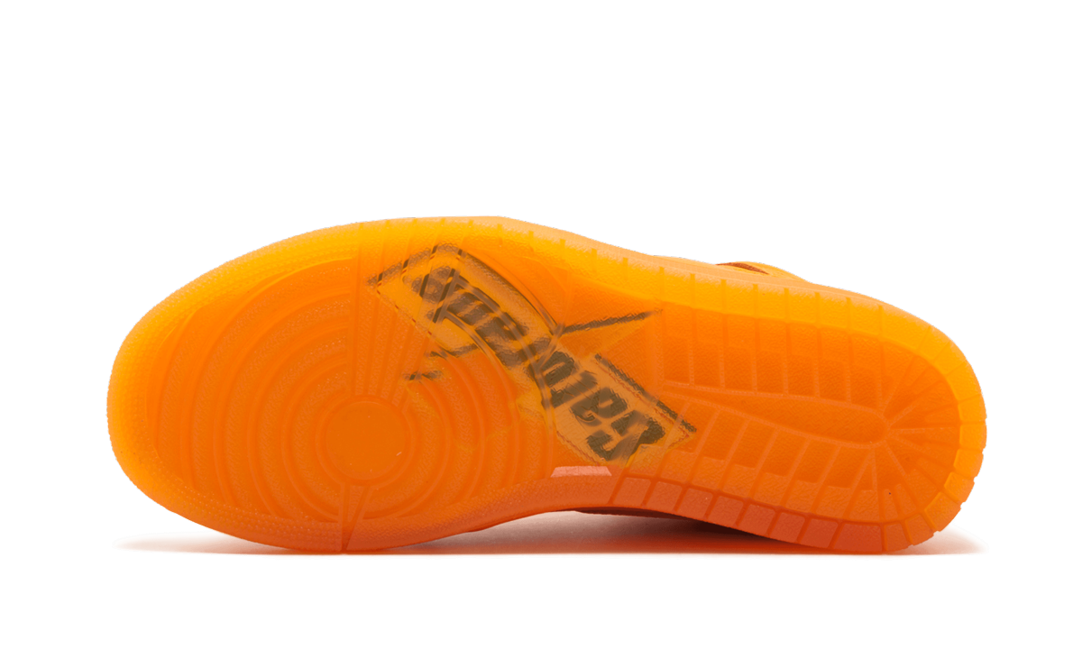 jordan 1 retro high gatorade orange peel+AJ5997-880+bottom view