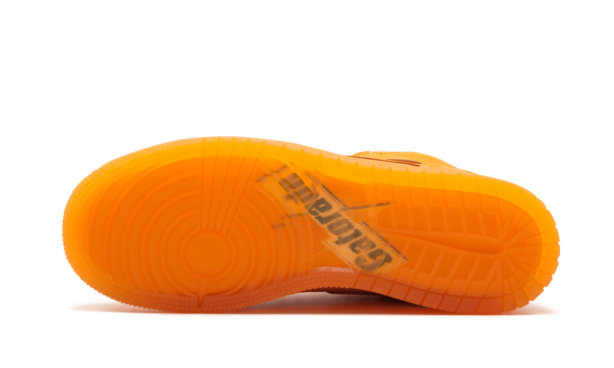 jordan 1 retro high gatorade orange peel gs+AJ6000-880+bottom view
