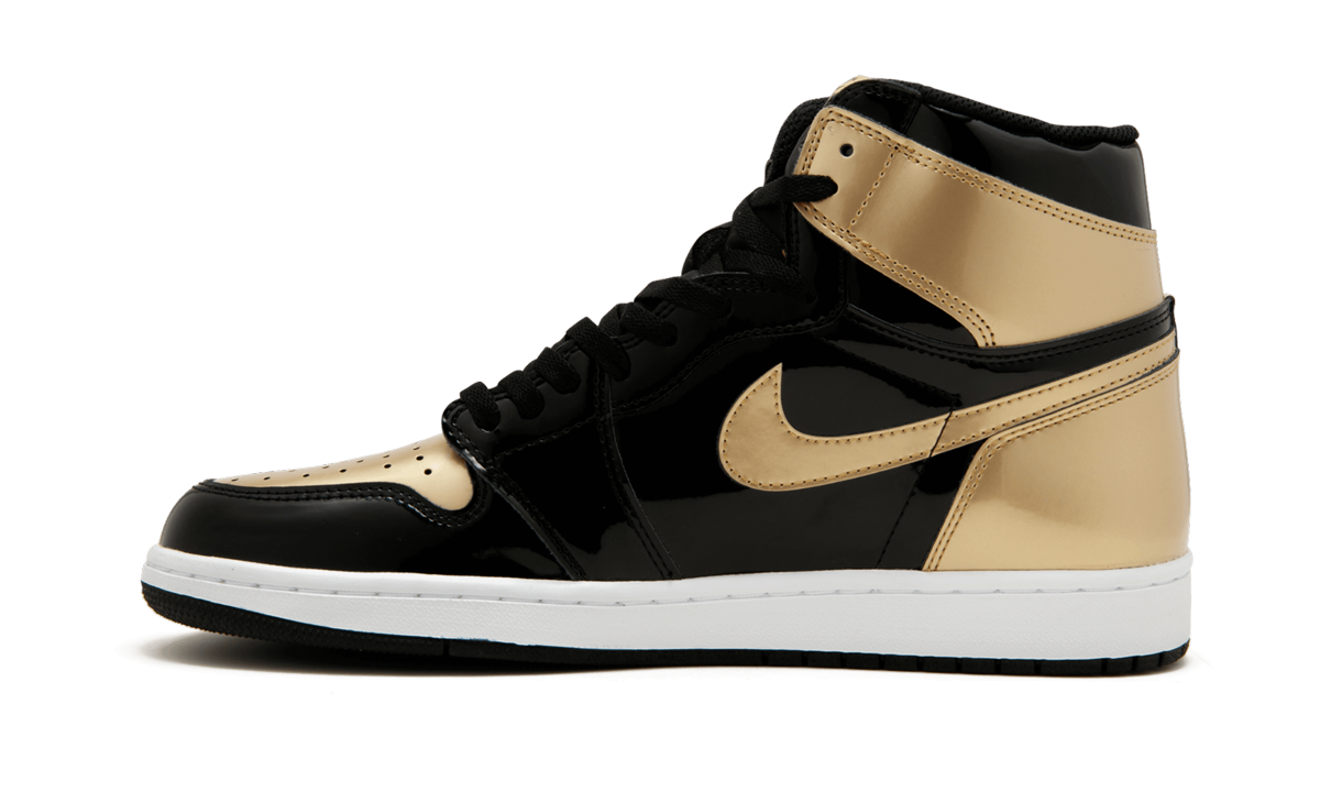 jordan 1 retro high gold top 3+861428-001+diagnol left view