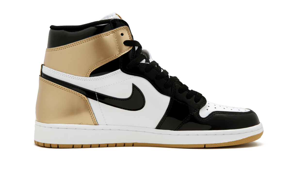 jordan 1 retro high gold top 3+861428-001+diagnol right behind view