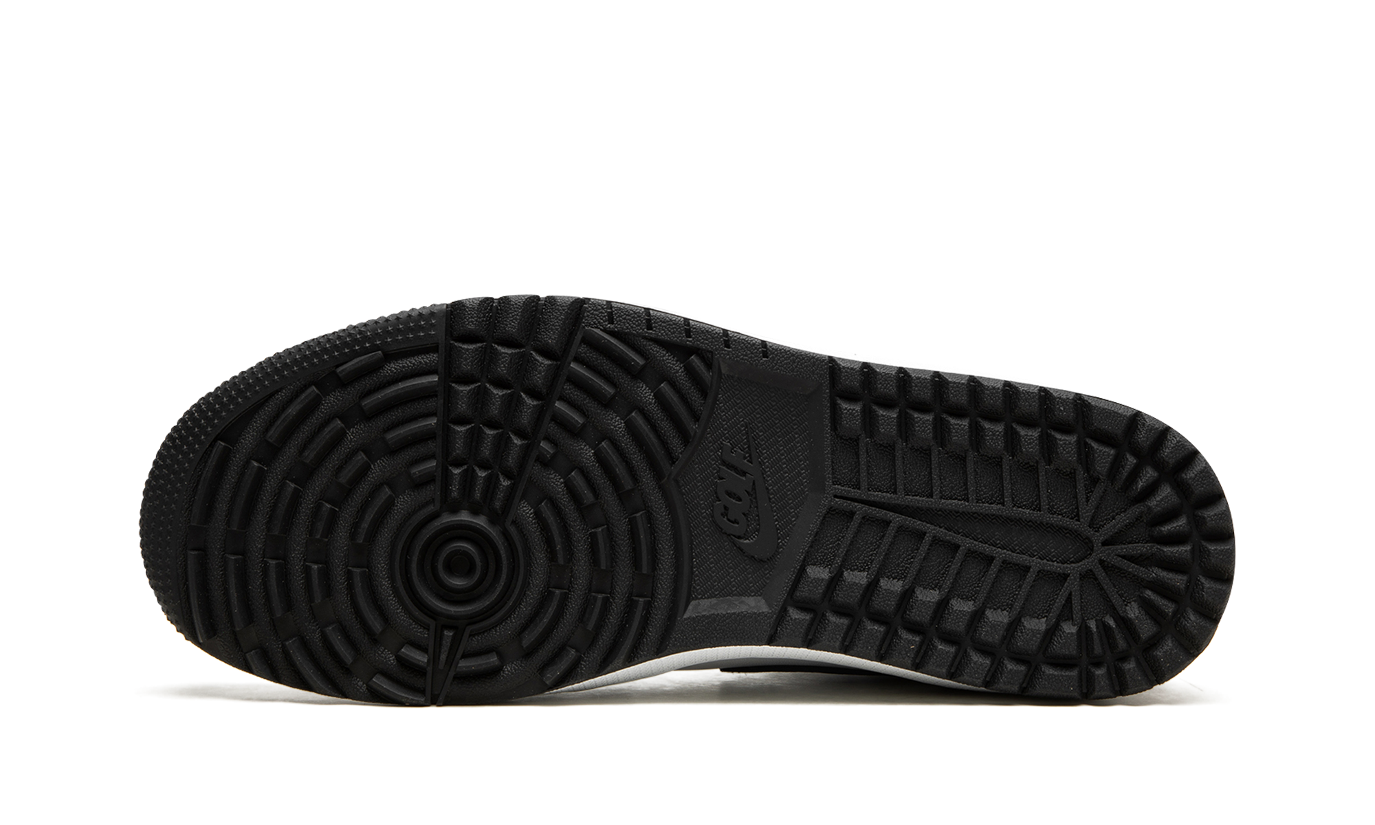 jordan 1 retro high golf black white+DQ0660-101+bottom view