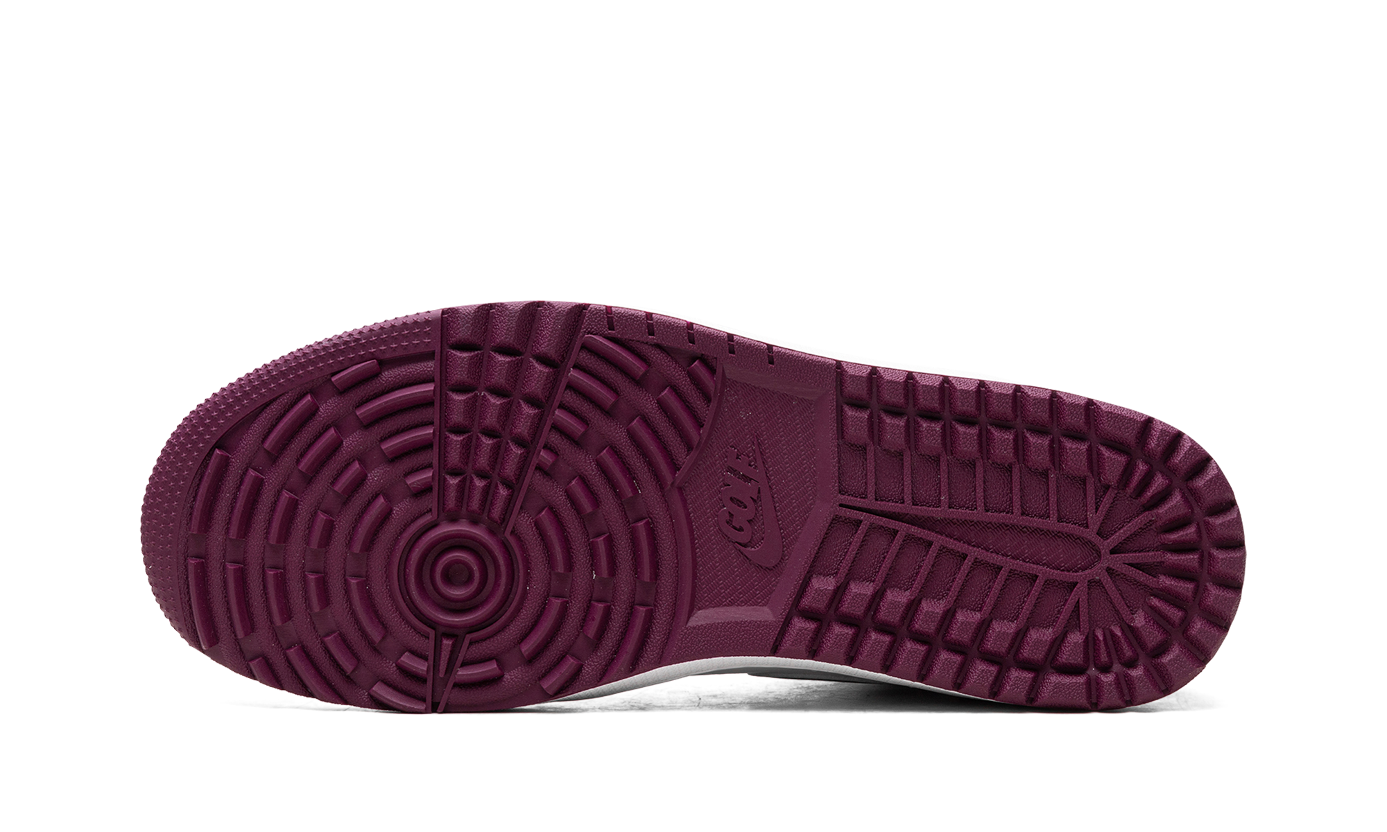 jordan 1 retro high golf bordeaux+DQ0660-103+bottom view