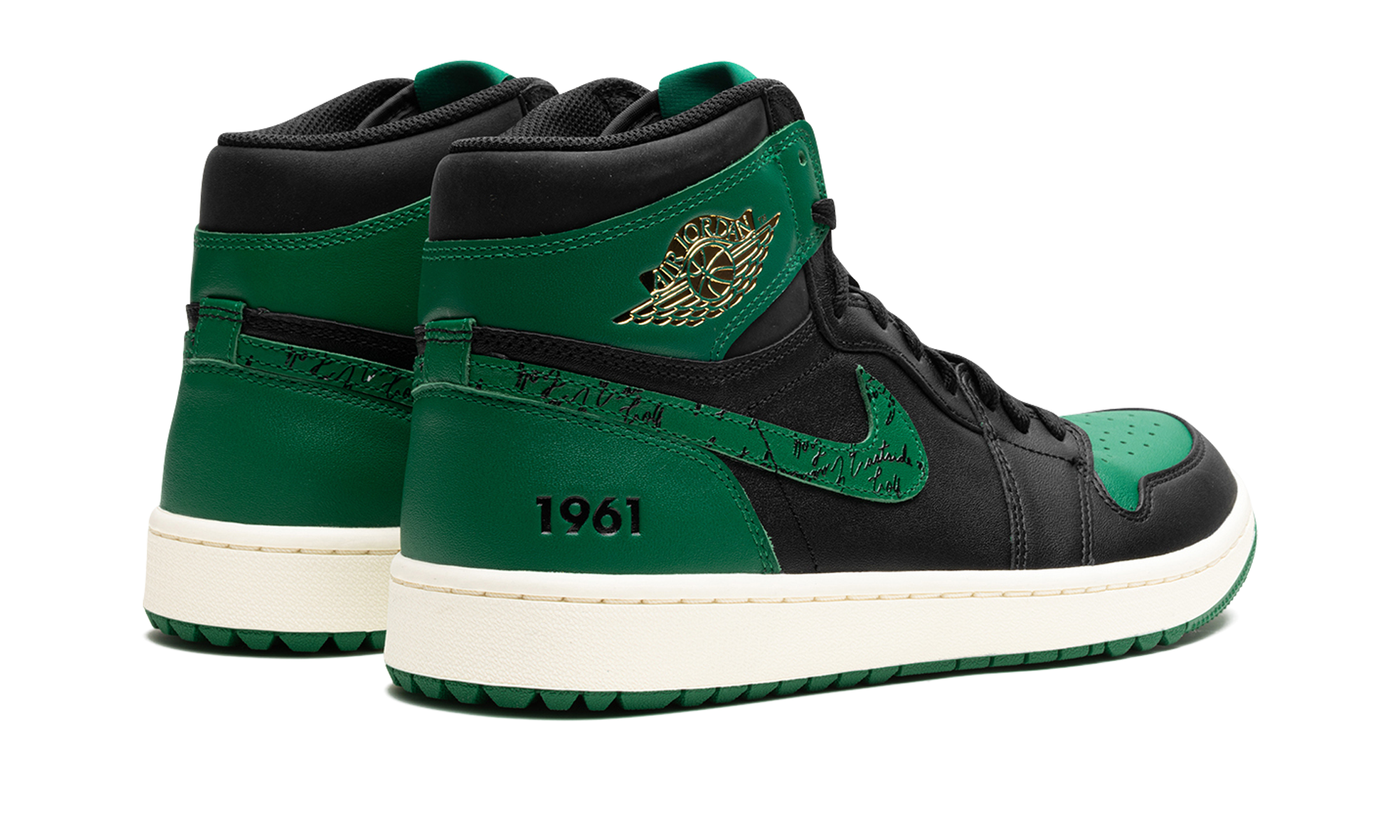 jordan 1 retro high golf eastside golf 1961+FJ0849-001+diagnol right behind view