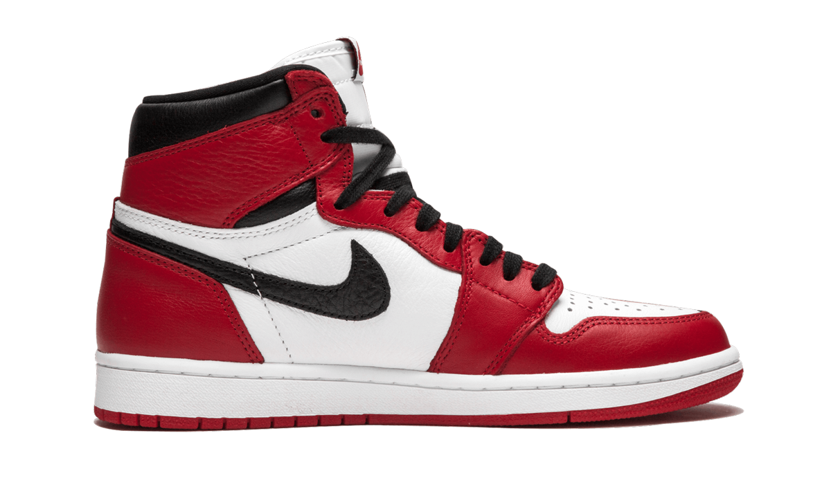 jordan 1 retro high homage to home non numbered+861428-061+diagnol right behind view