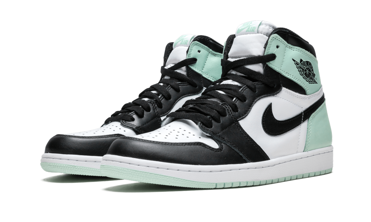 jordan 1 retro high igloo+861428-100+diagnol left view
