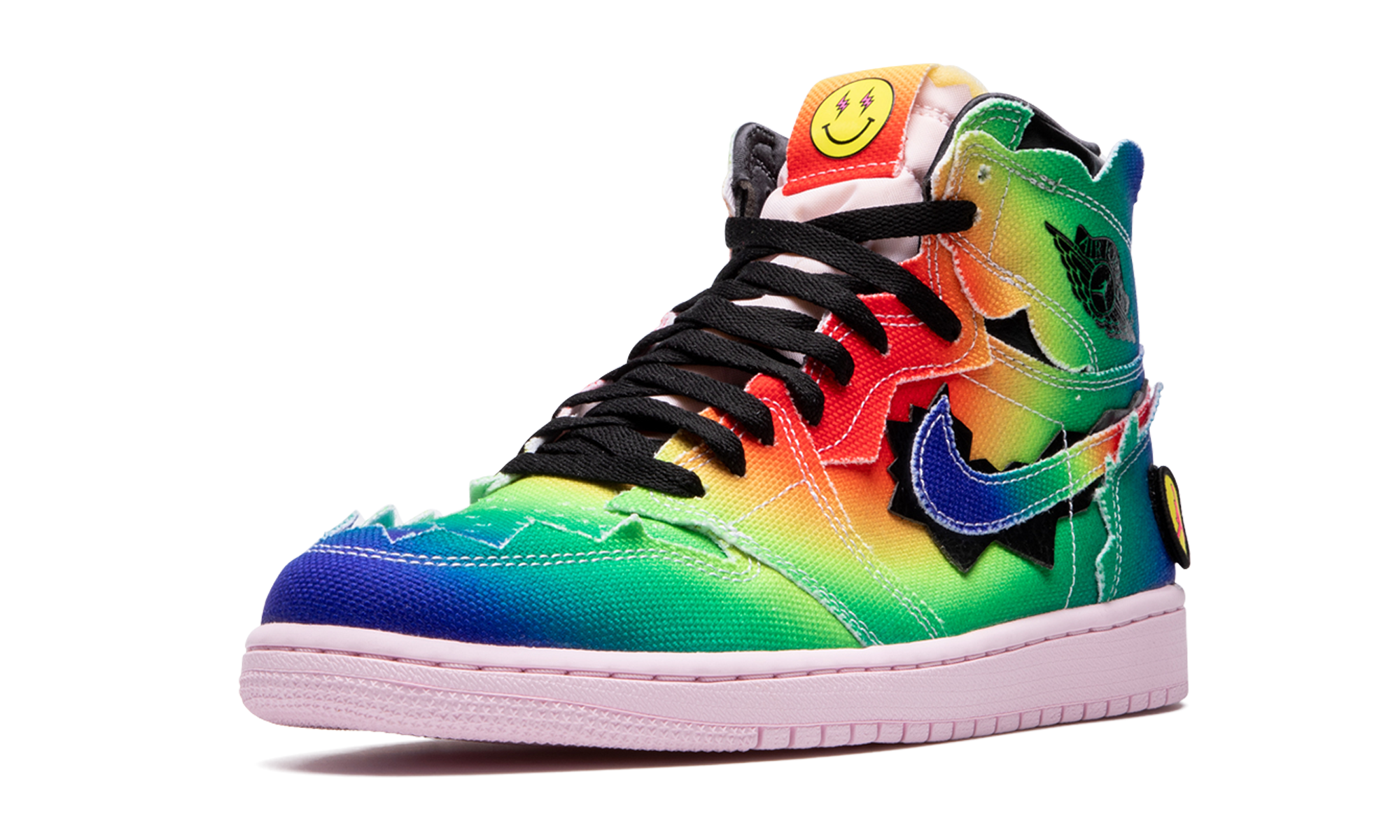jordan 1 retro high j balvin+DC3481-900+left diagnol single view