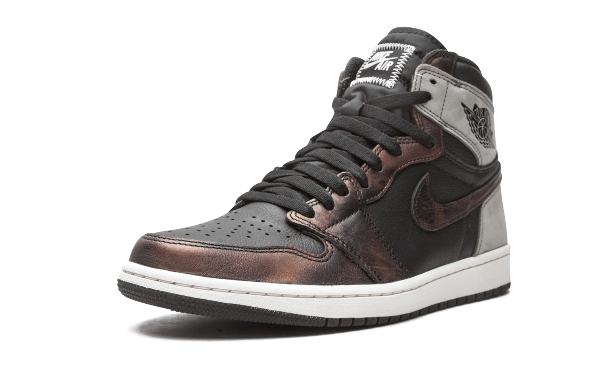 jordan 1 retro high light army rust shadow patina+555088-033+left diagnol single view