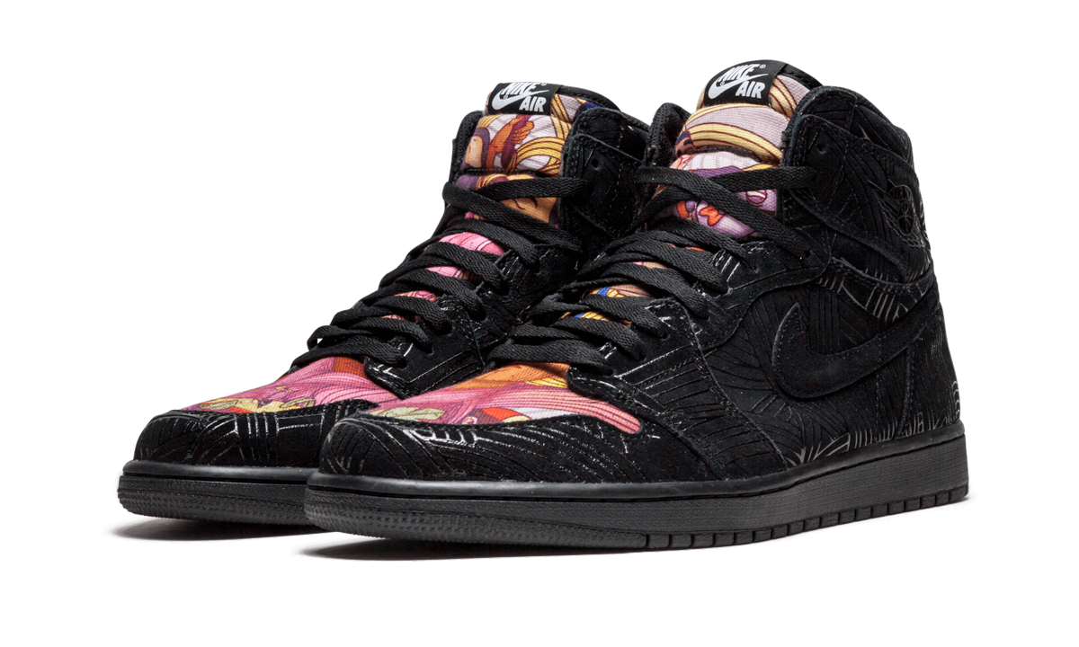jordan 1 retro high los primeros+AH7739-001+diagnol left view