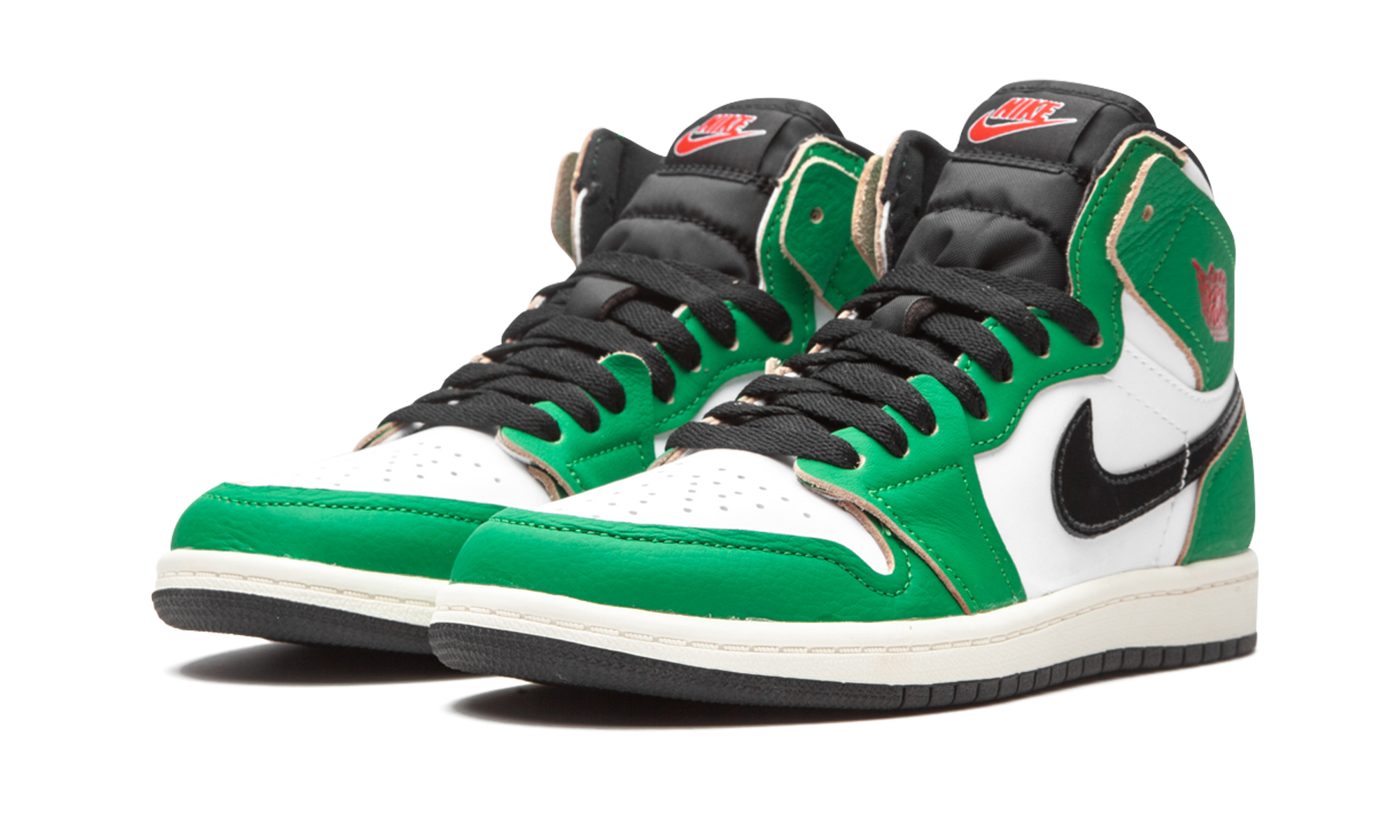 jordan 1 retro high lucky green ps+CU0449-300+diagnol left view
