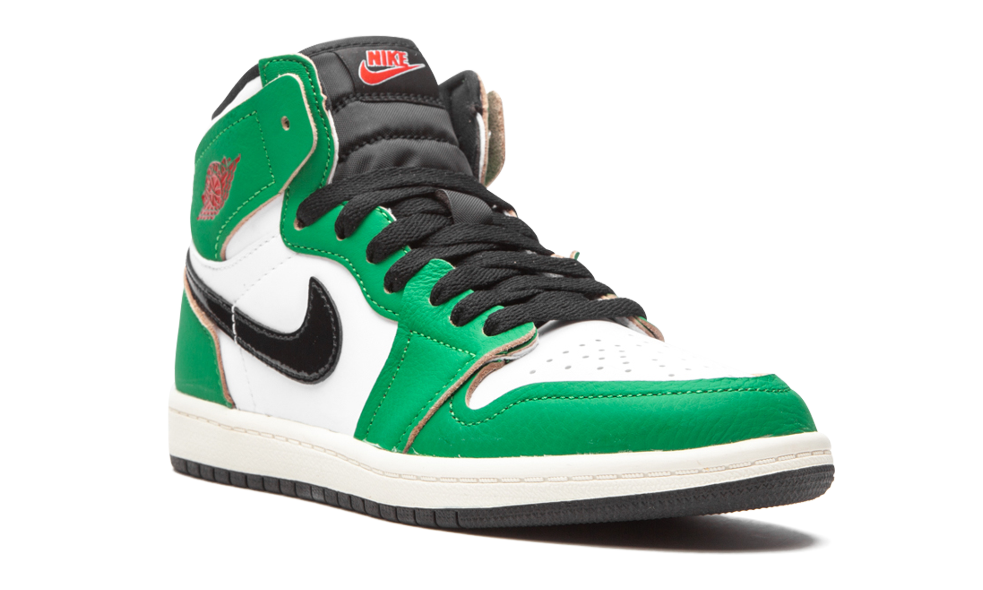 jordan 1 retro high lucky green ps+CU0449-300+diagnol right view