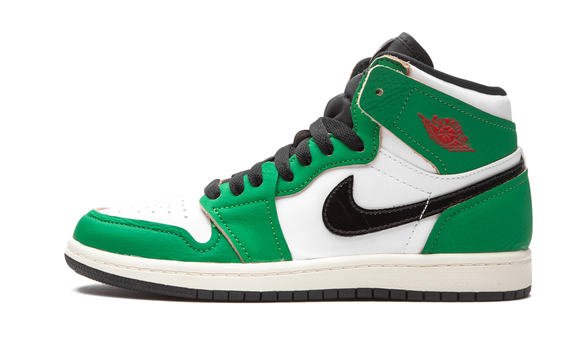 jordan 1 retro high lucky green ps+CU0449-300+diagnol right view 1