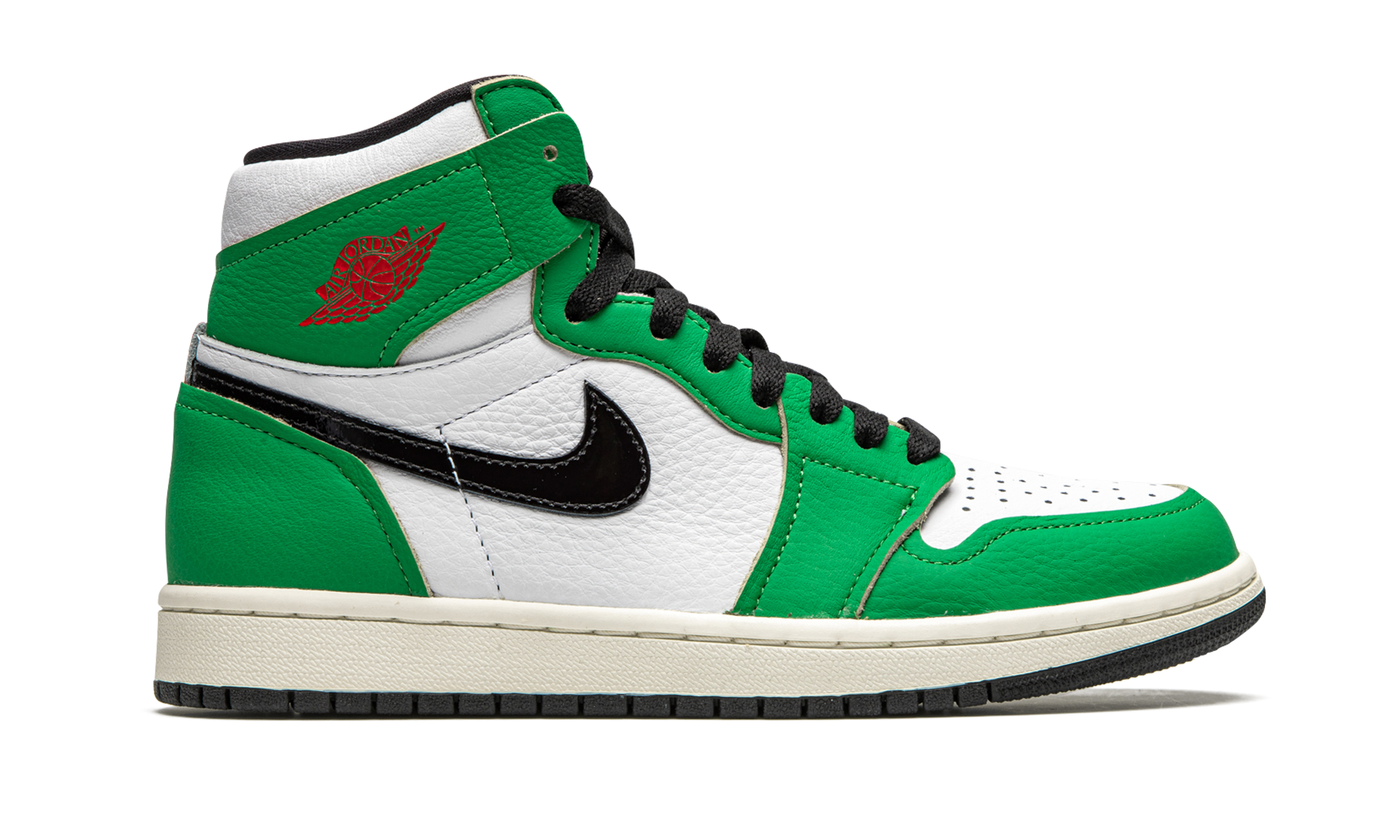 jordan 1 retro high lucky green women s+DB4612-300+right view