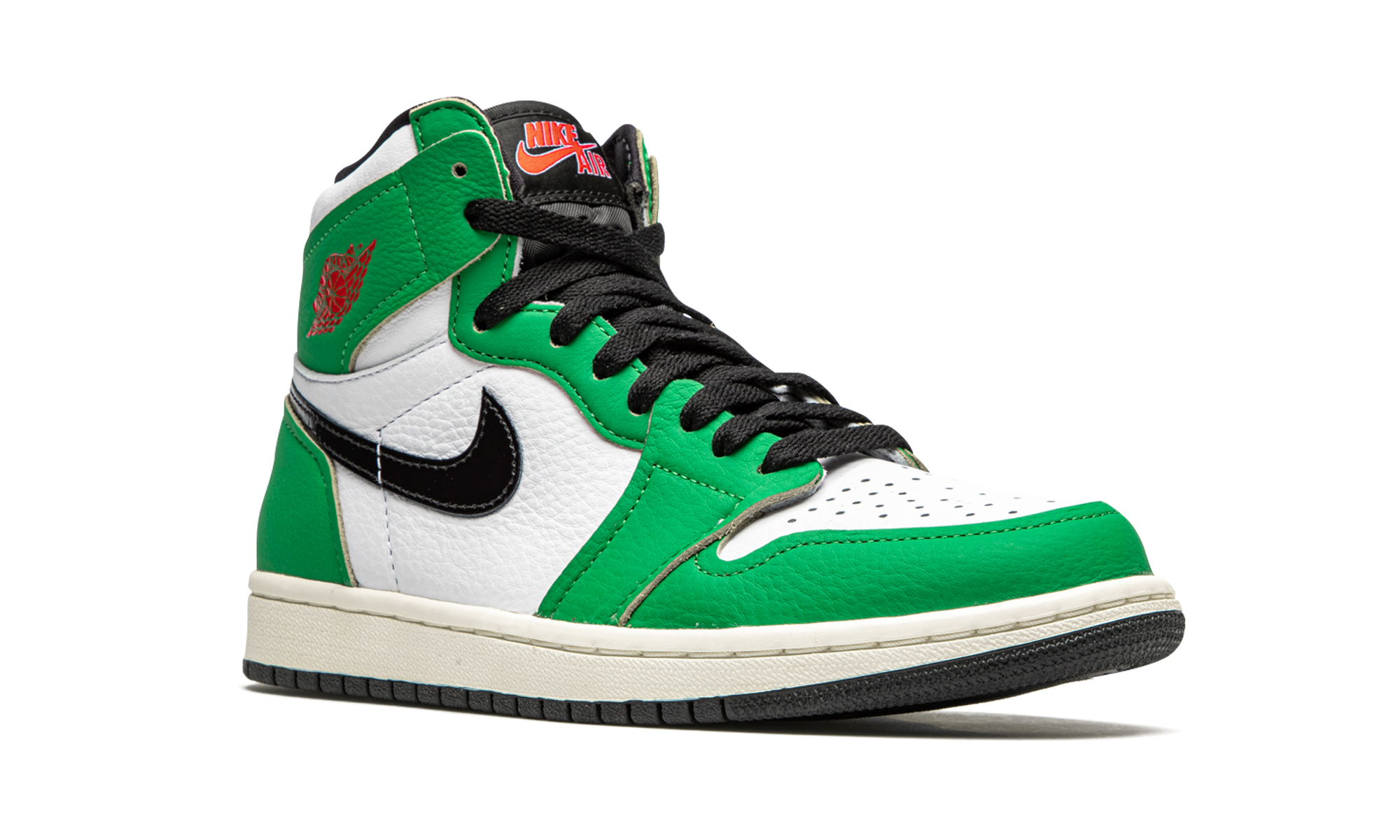 jordan 1 retro high lucky green women s+DB4612-300+diagnol right view