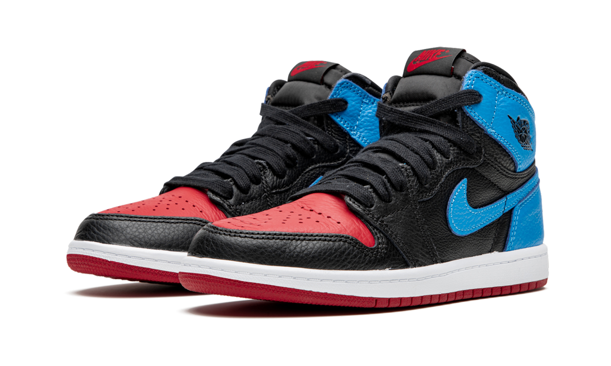 jordan 1 retro high nc to chi ps+CU0449-046+diagnol left view