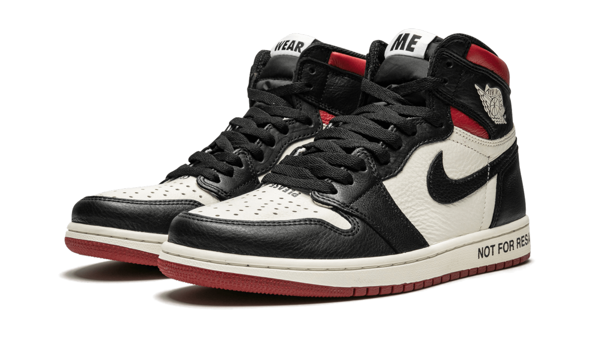 jordan 1 retro high not for resale varsity red+861428-106+diagnol left view