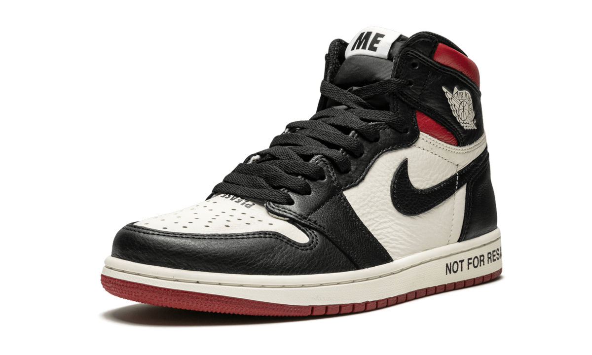 jordan 1 retro high not for resale varsity red+861428-106+left diagnol single view