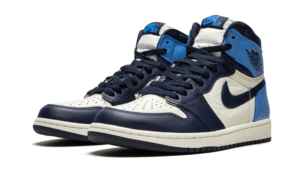 jordan 1 retro high obsidian+555088-140+diagnol left view
