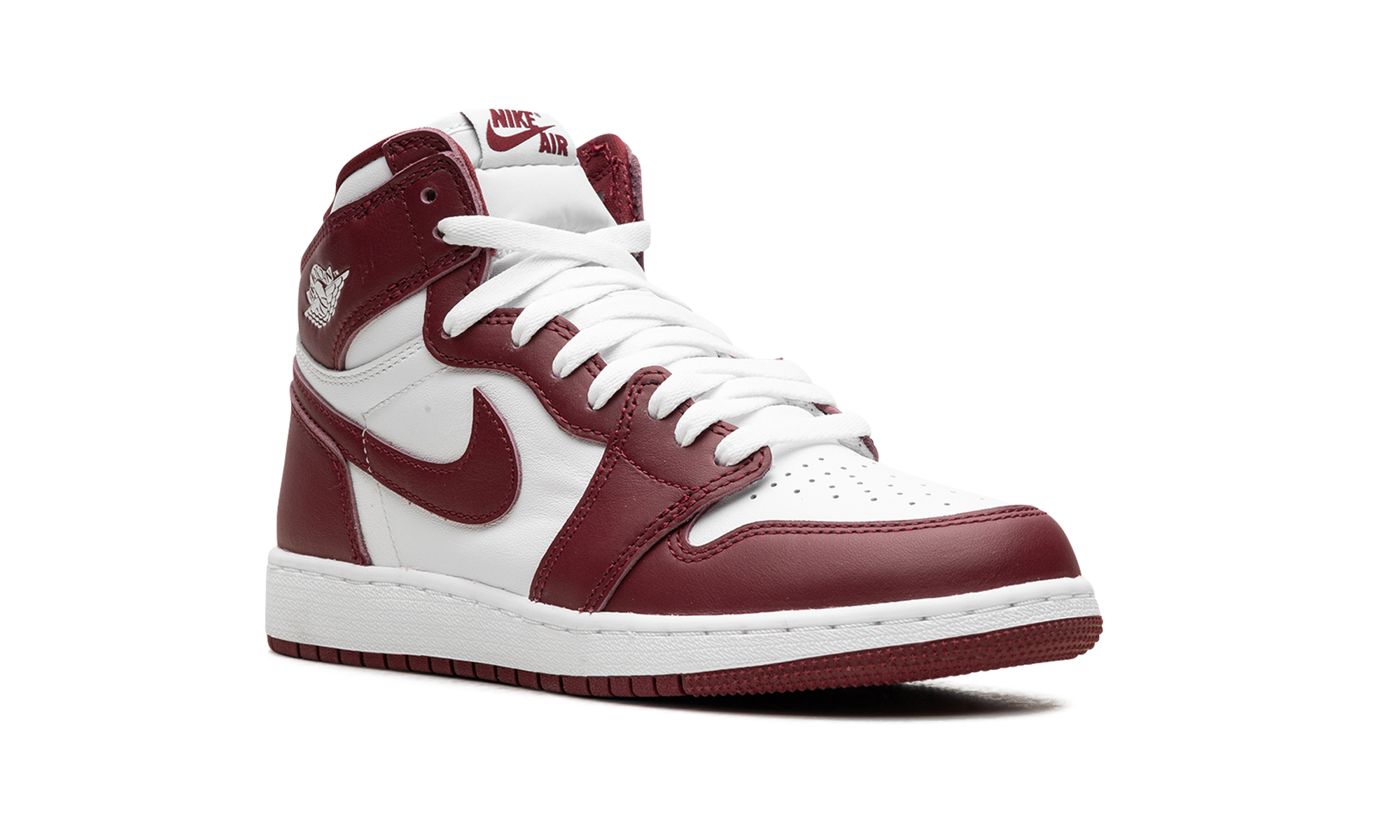 jordan 1 retro high og artisanal team red gs+FD1437-160+diagnol right view