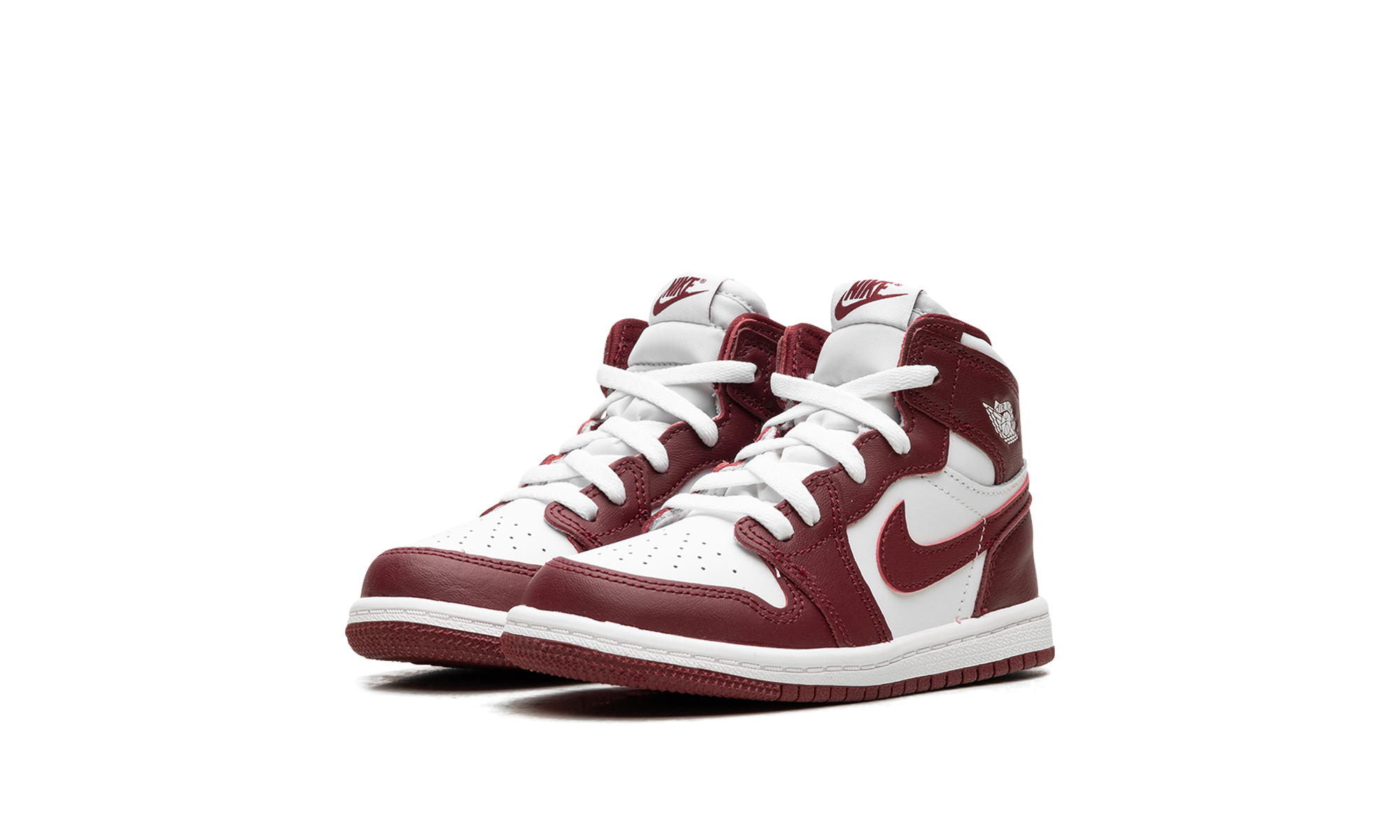jordan 1 retro high og artisanal team red td+FD1413-160+diagnol left view