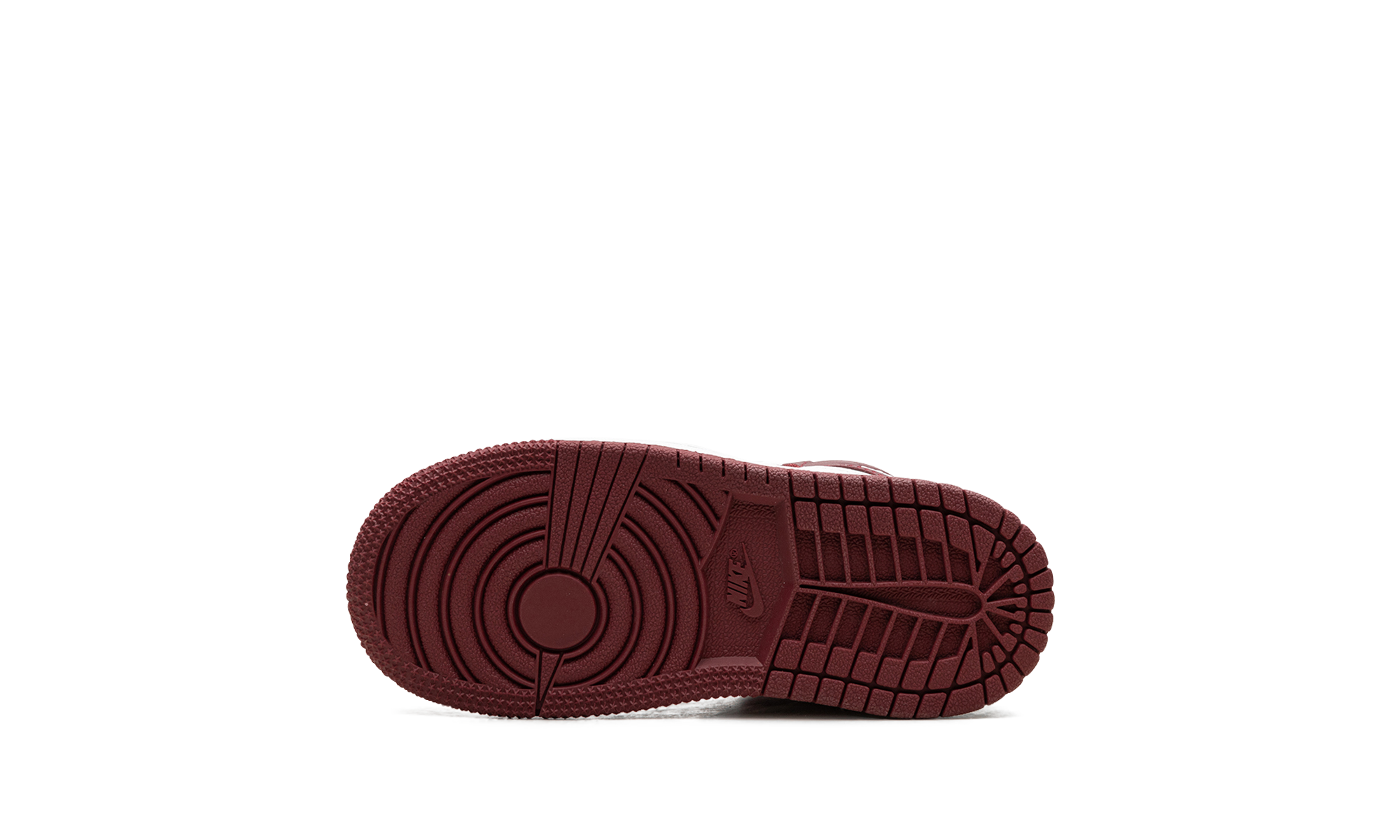 jordan 1 retro high og artisanal team red td+FD1413-160+bottom view