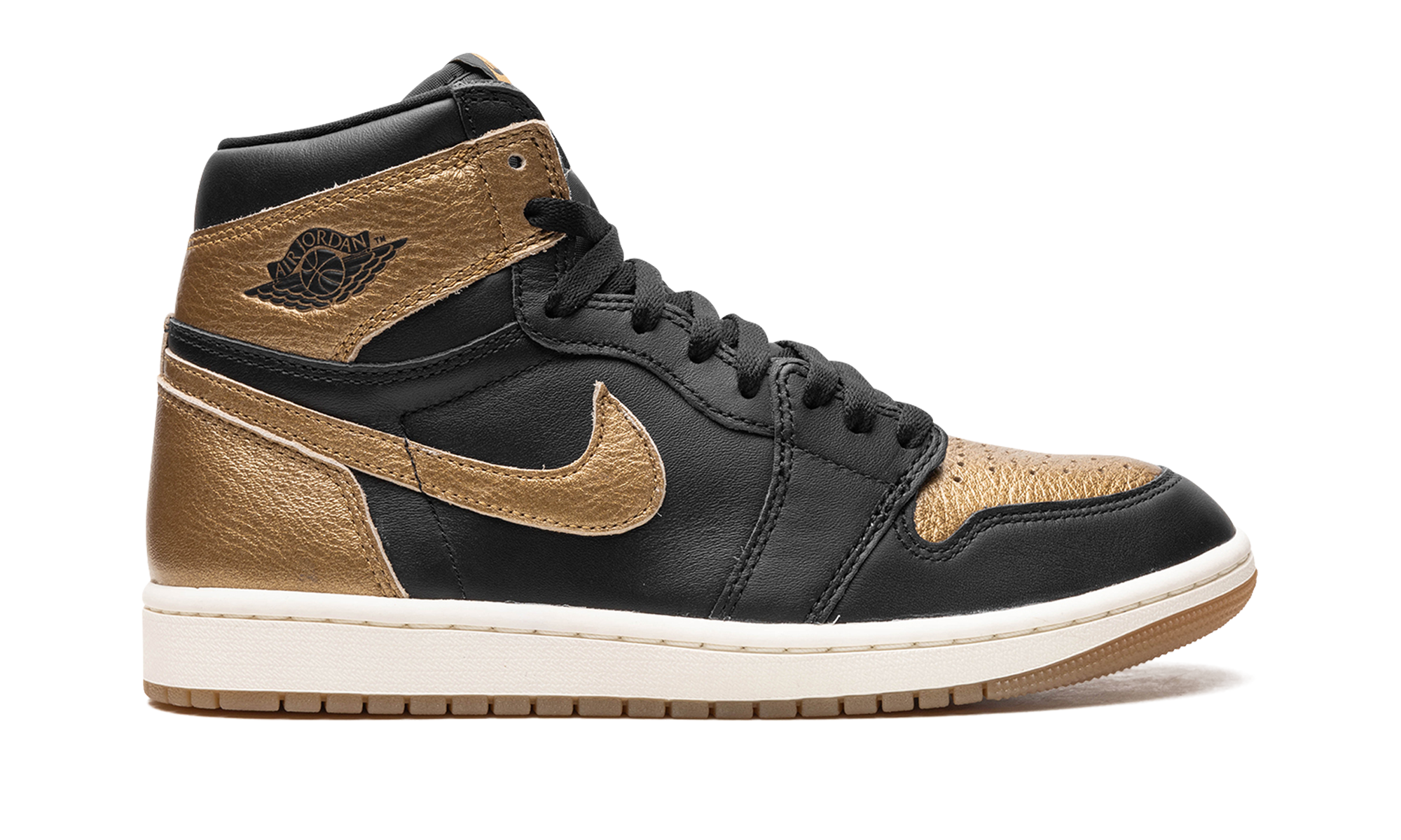 jordan 1 retro high og black metallic gold+DZ5485-071+right view