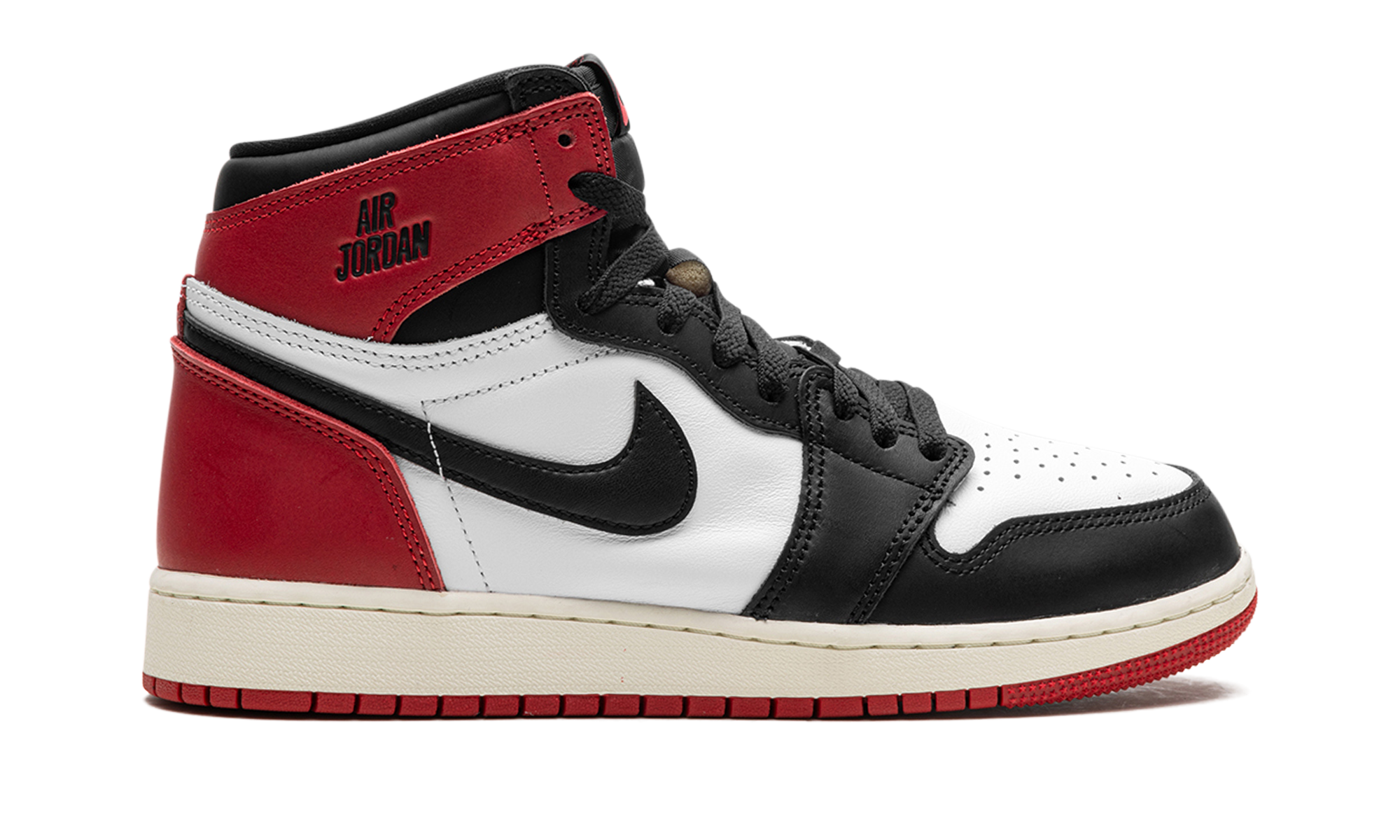 jordan 1 retro high og black toe reimagined gs+FD1437-106+right view