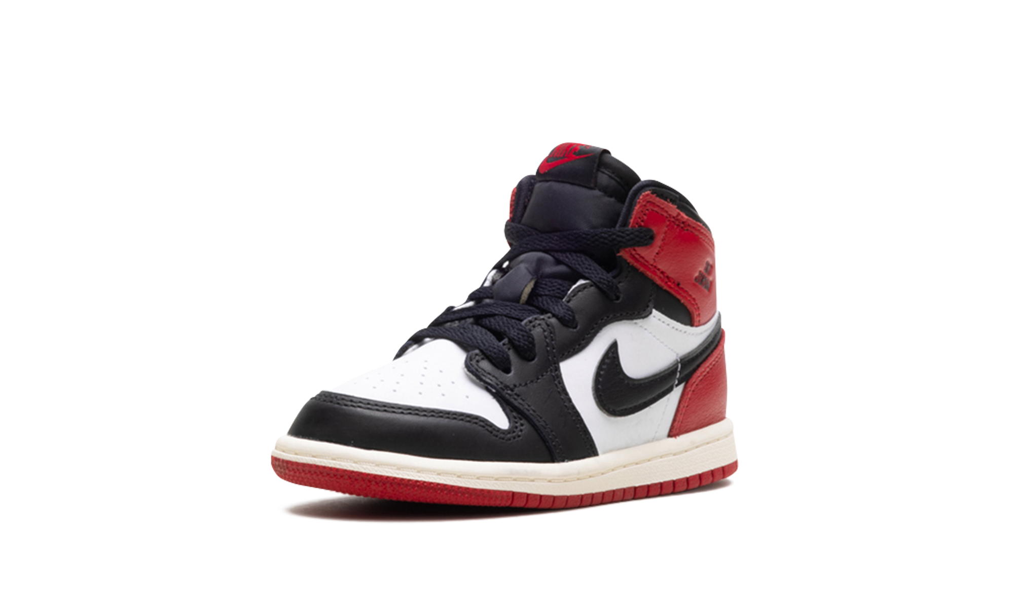 jordan 1 retro high og black toe reimagined td+FD1413-106+left diagnol single view