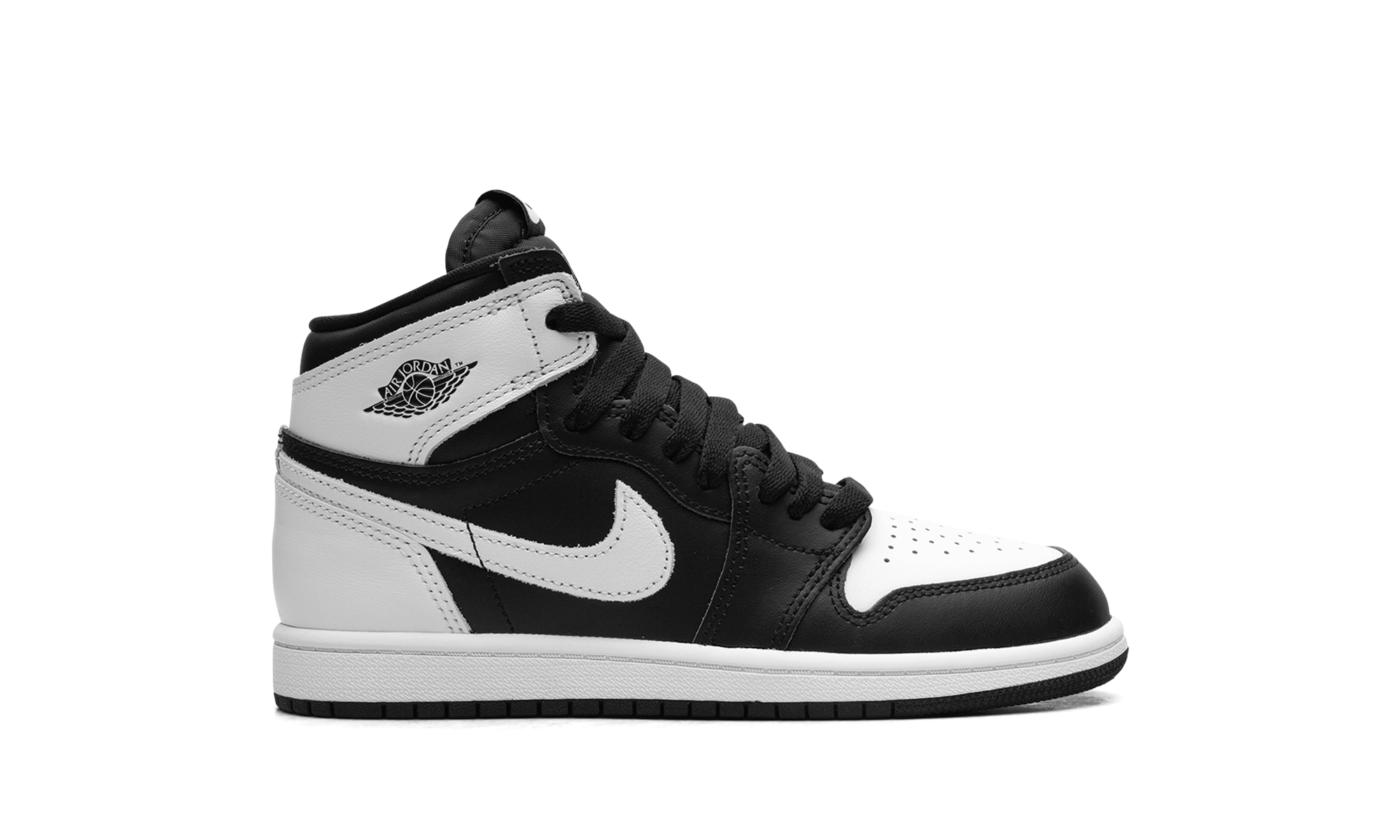 jordan 1 retro high og black white ps+FD1412-010+right view