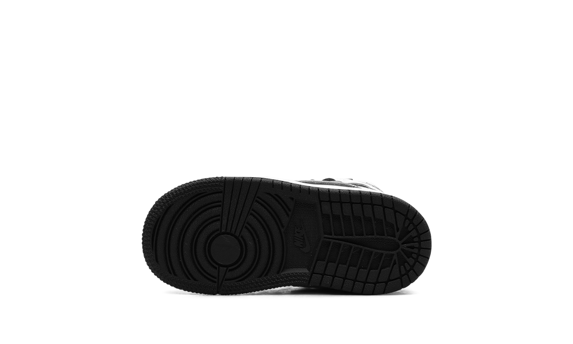 jordan 1 retro high og black white td+FD1413-010+bottom view